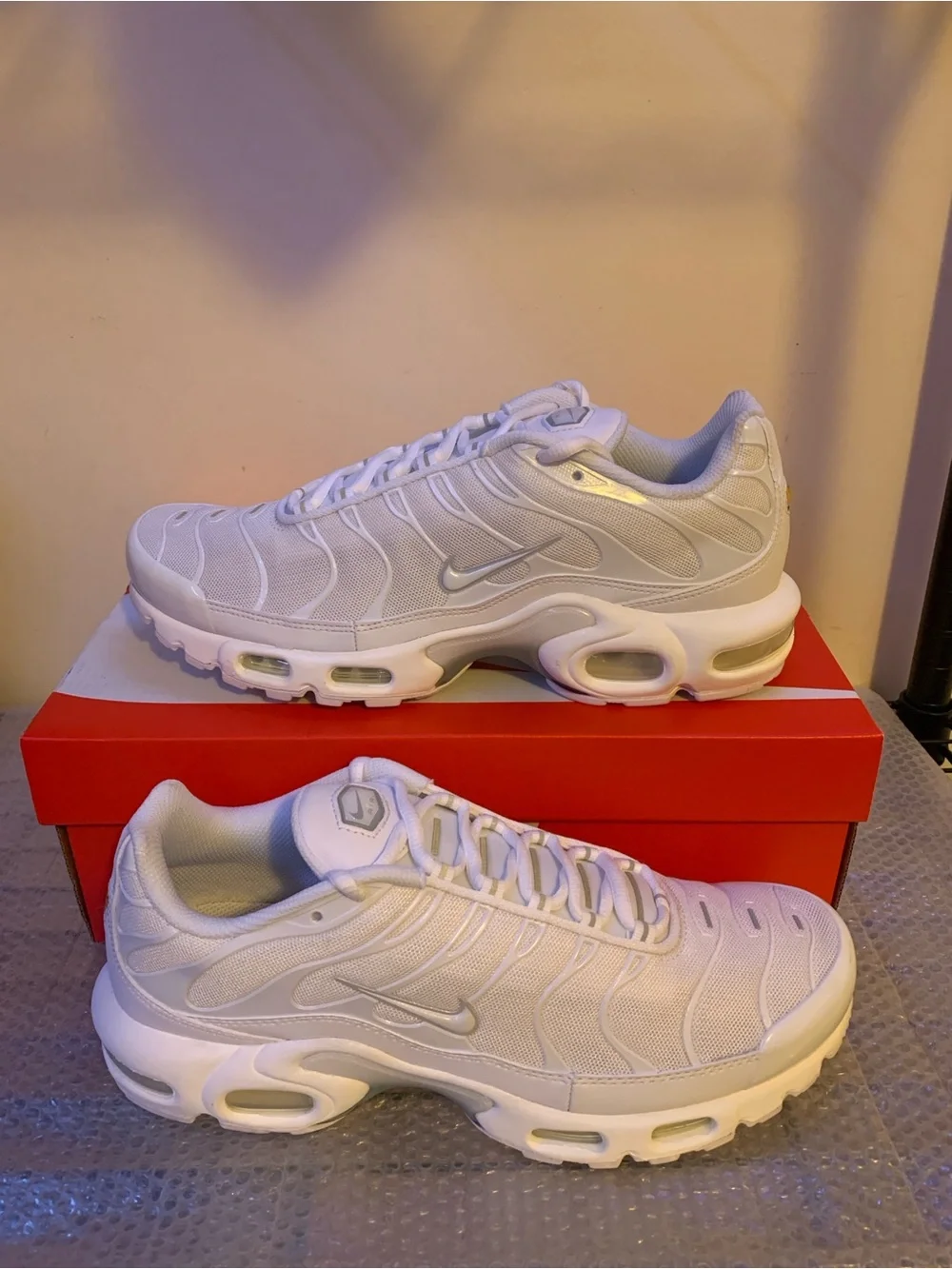 Nike Air Max Plus Triple White DM2362-100 - Women’s Size 11